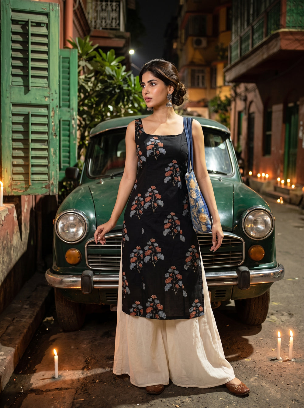 Dilruba Black front view – The Suitable