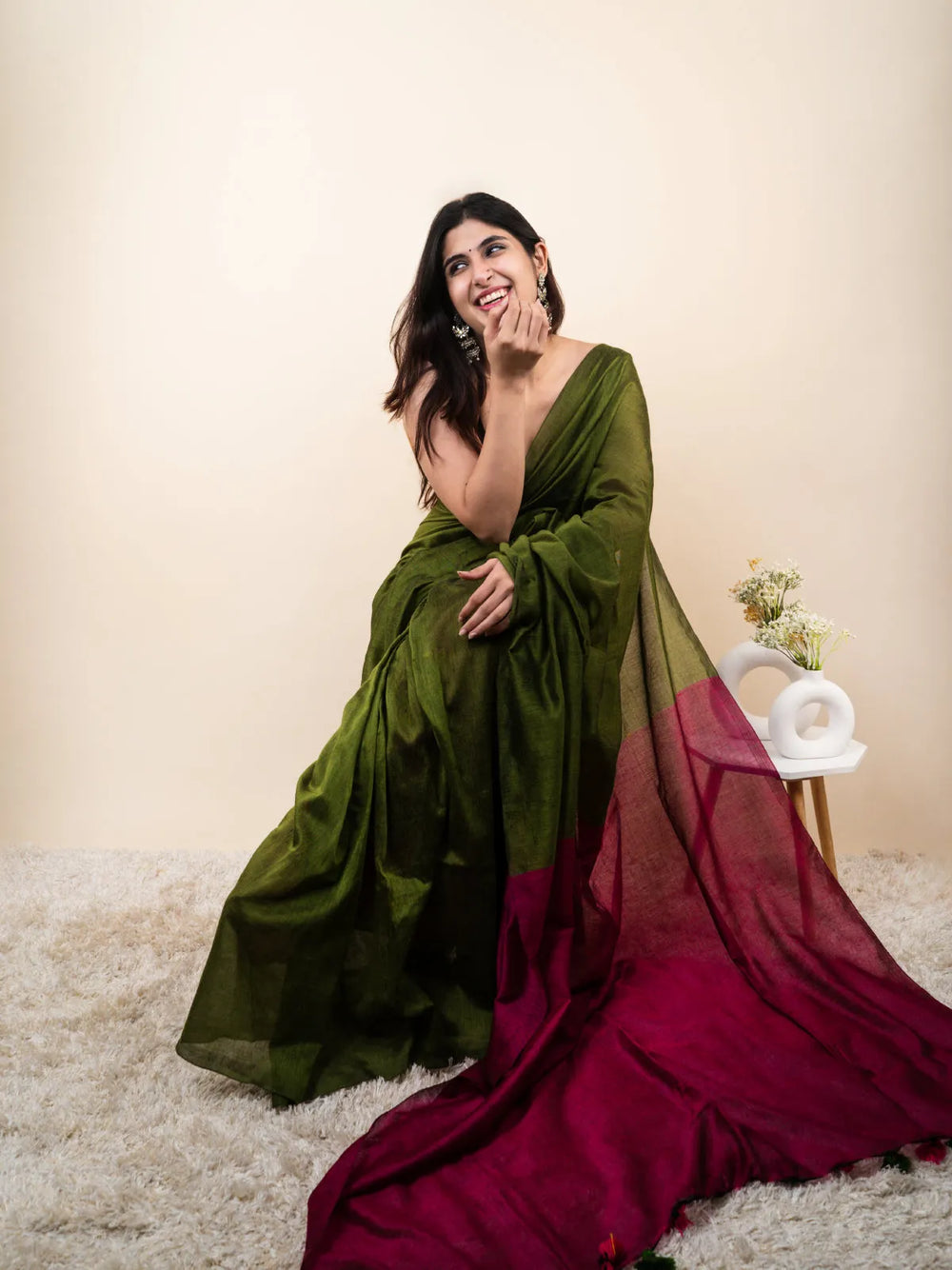 Rumi Olive Fuchsia