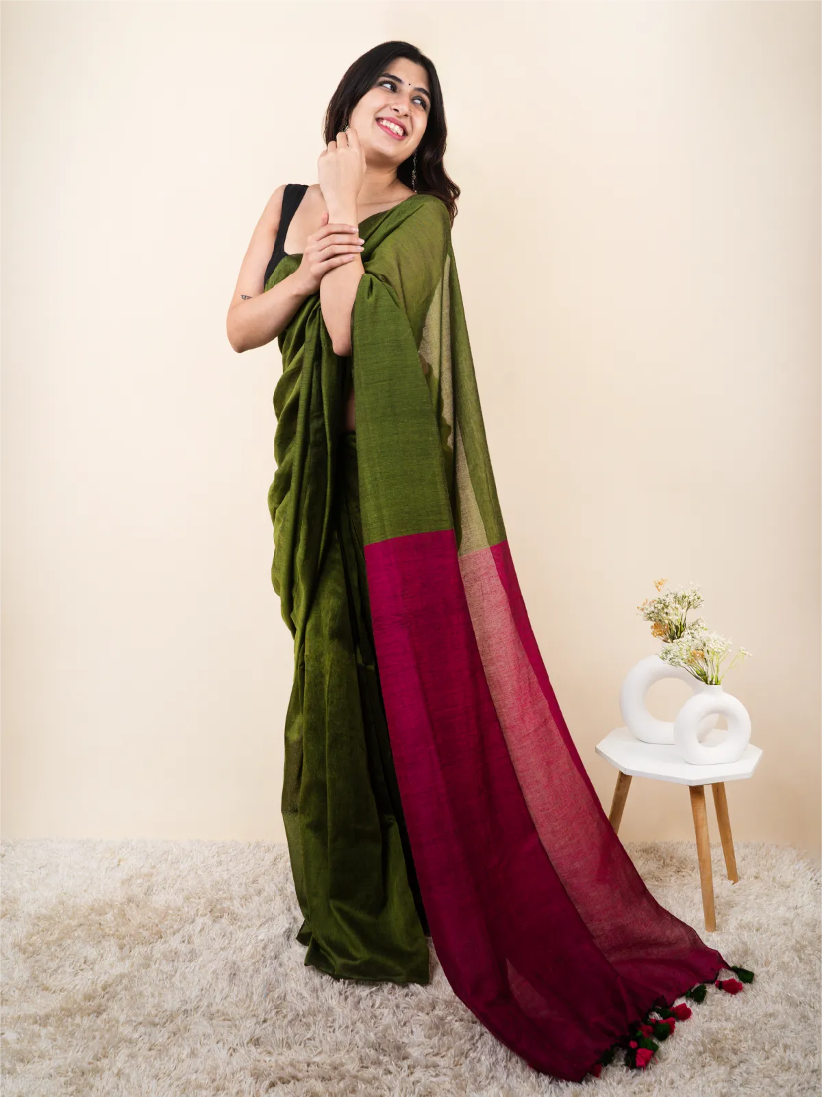 Rumi Olive Fuchsia