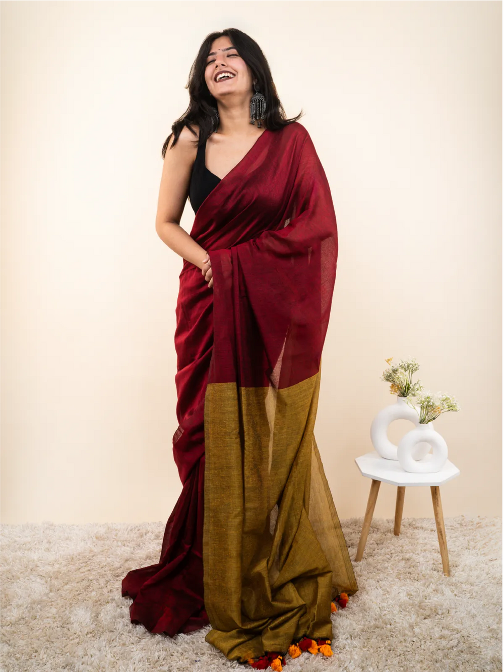 Rumi Maroon Gold