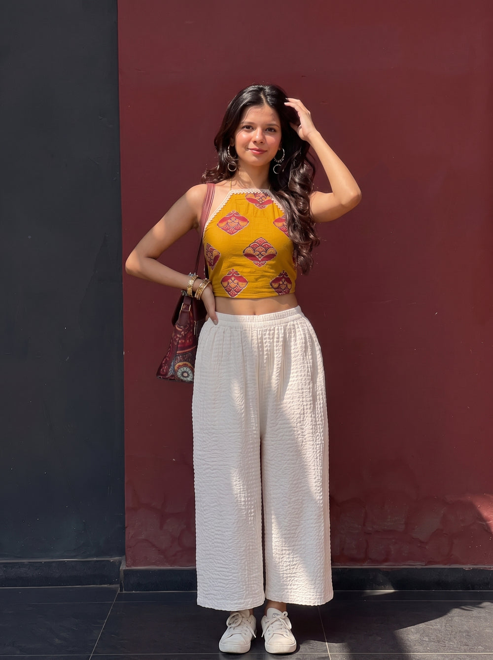 Zevar Mustard styled view 1 – The Suitable