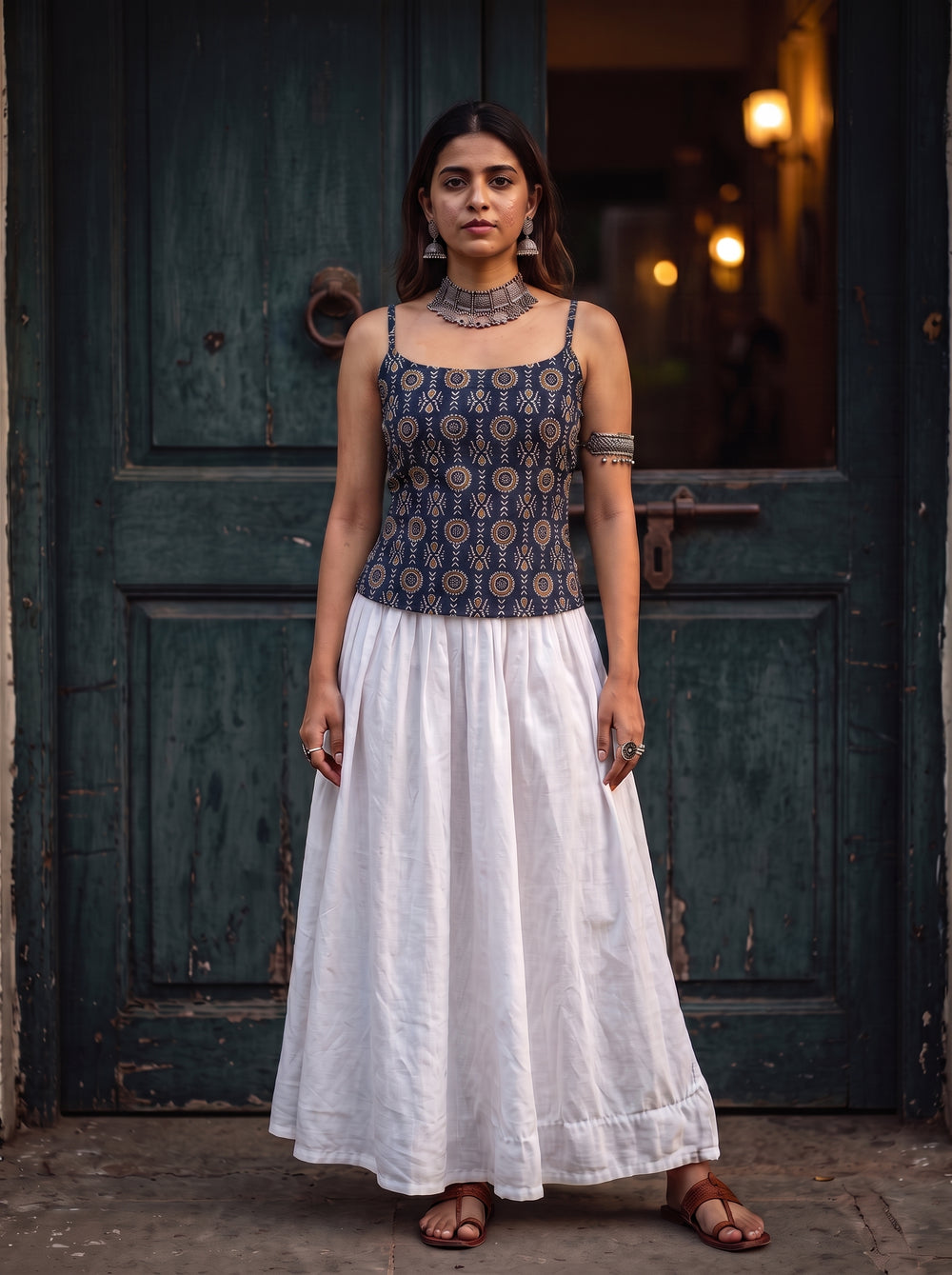 Jalwa Blue front view – The Suitable