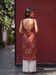 Dilruba Red styled view 5 – The Suitable