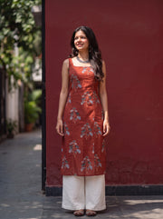 Dilruba Red styled view 6 – The Suitable