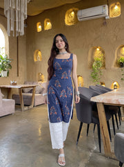 Dilruba Navy styled view 4 – The Suitable