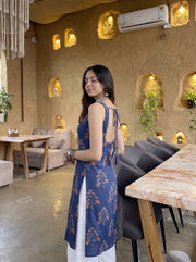 Dilruba Navy styled view 6 – The Suitable