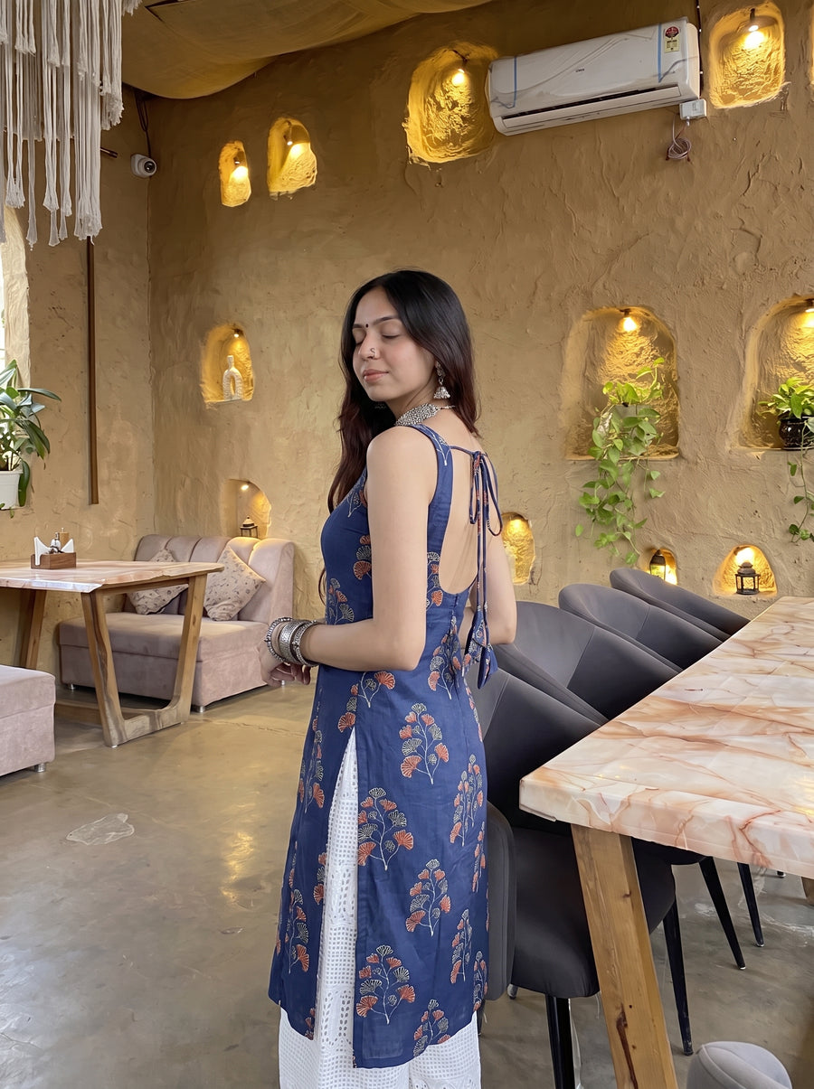 Dilruba Navy styled view 6 – The Suitable