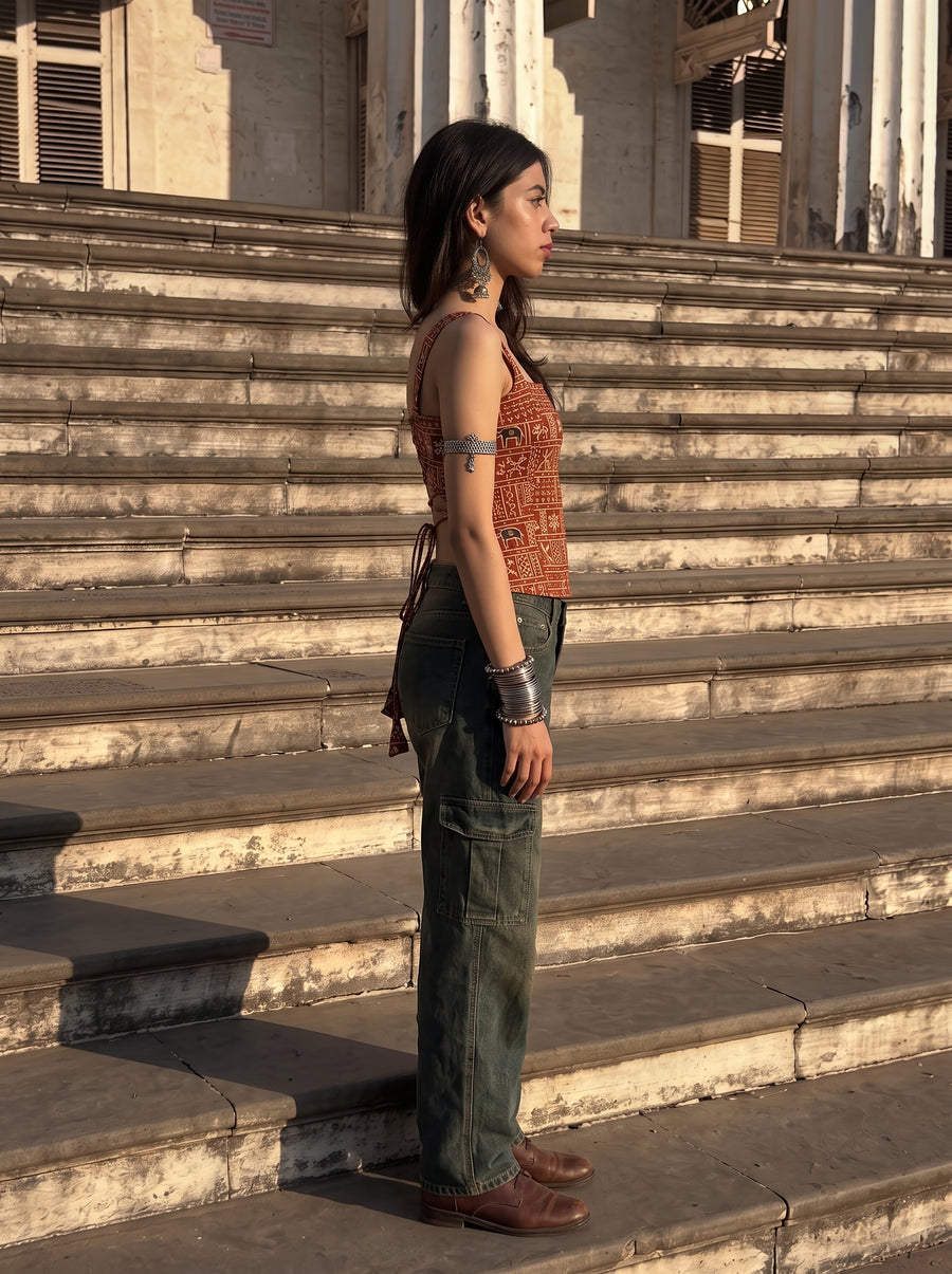 Gustaakh Maroon side view – The Suitable