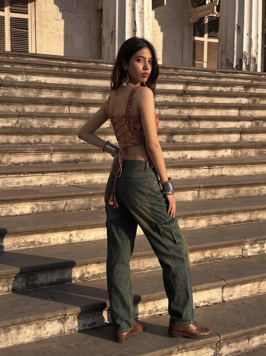 Gustaakh Maroon styled view 6 – The Suitable