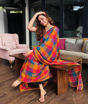 Kyri Multicolour Big Check