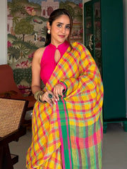 Kyri Mustard Fuchsia