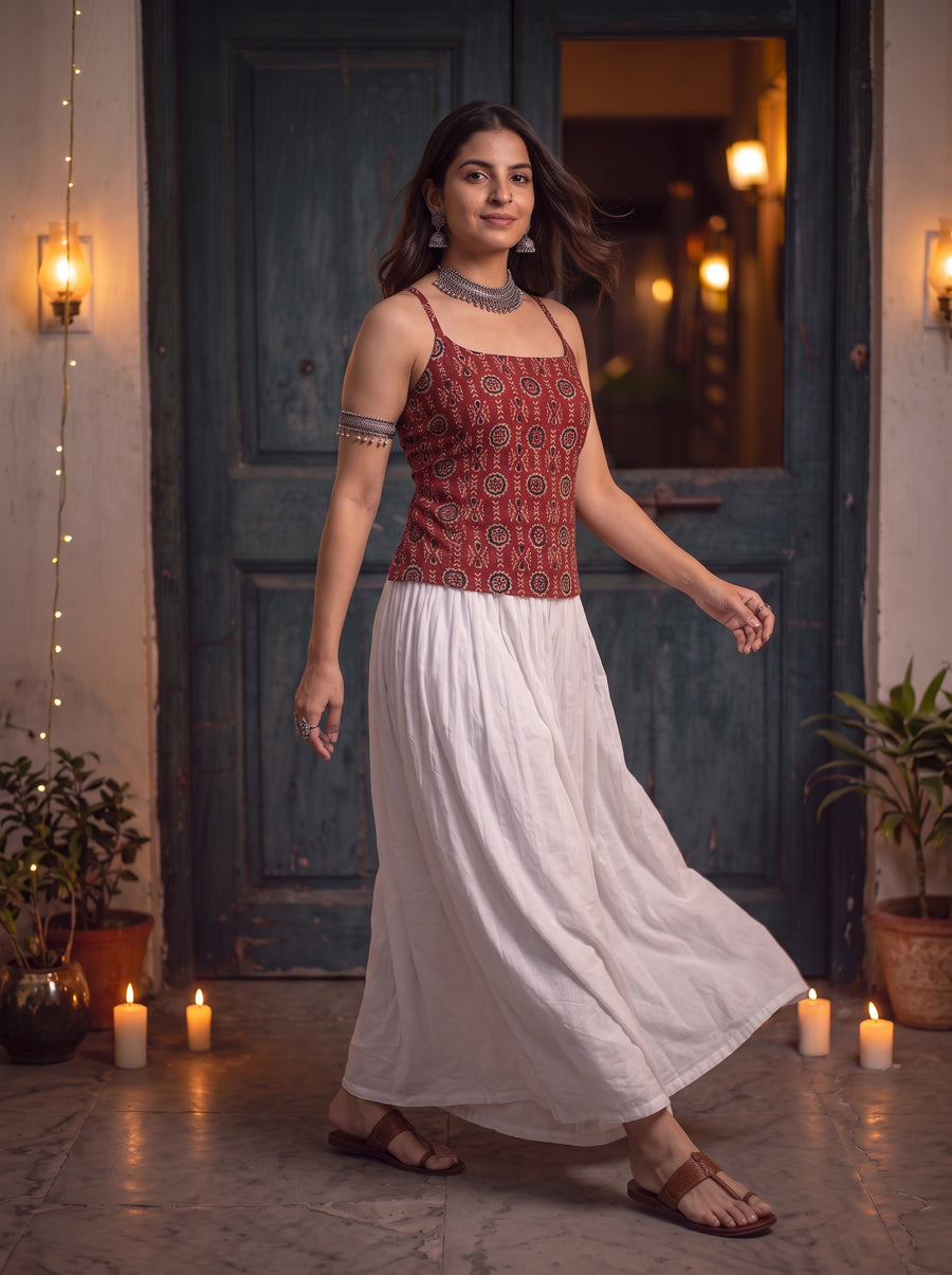 Jalwa Maroon styled view 5 – The Suitable