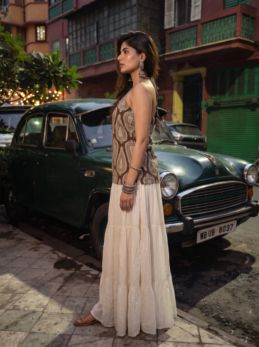Kashish Brown side view – The Suitable