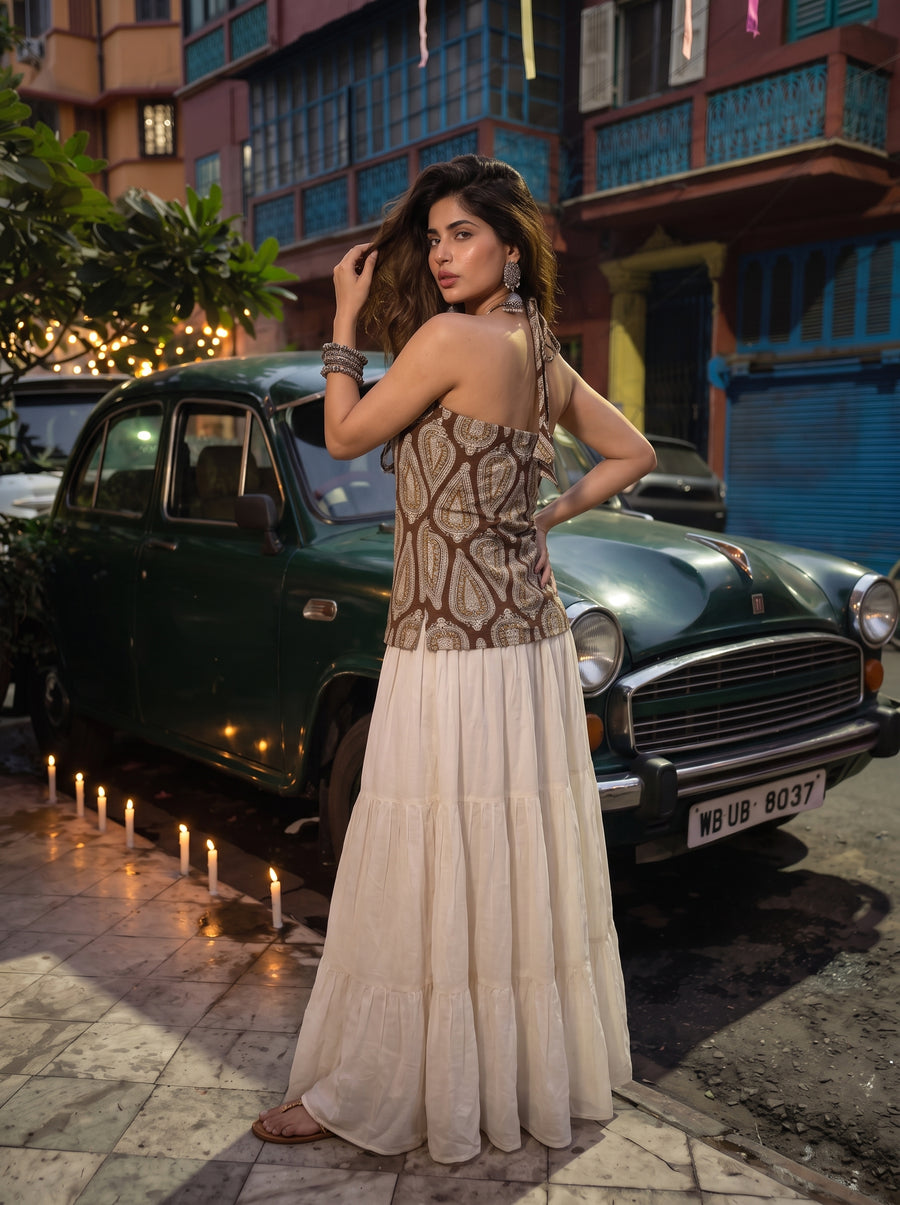 Kashish Brown styled view 6 – The Suitable