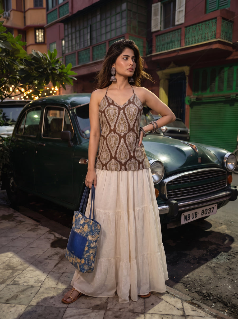 Kashish Brown styled view 7 – The Suitable