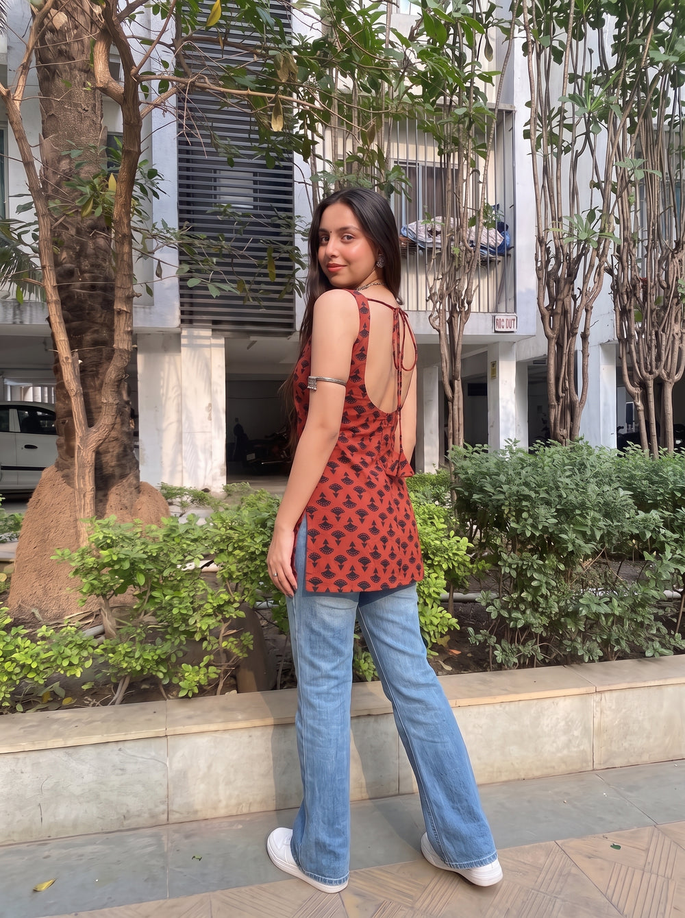 Mirchi Red back view – The Suitable