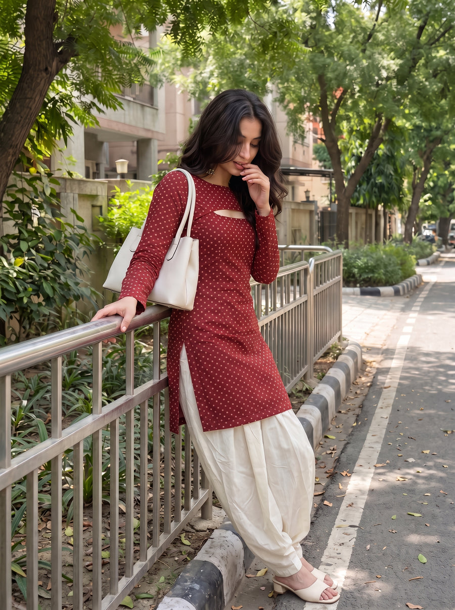 Nazar Crimson Red side view – The Suitable