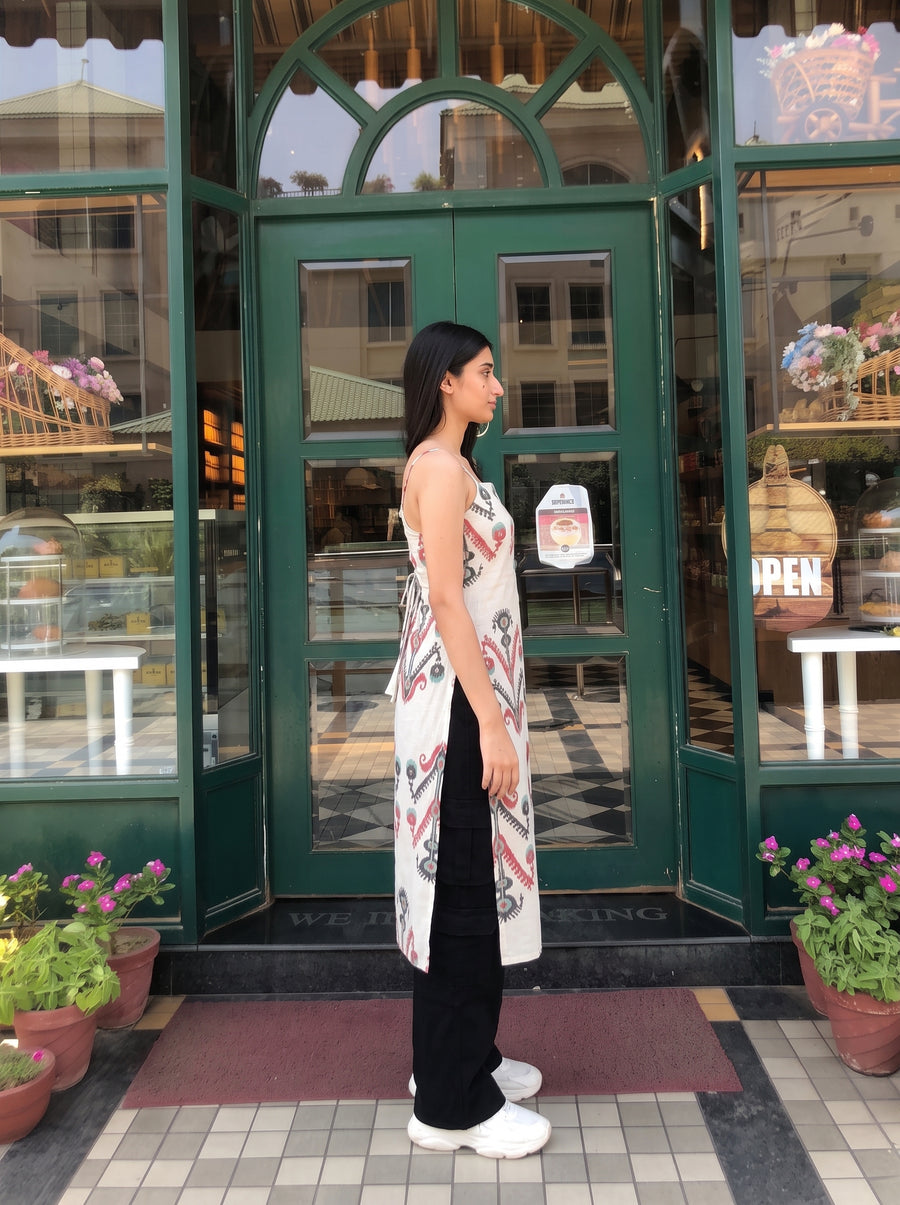 Nisha Off White side view – The Suitable