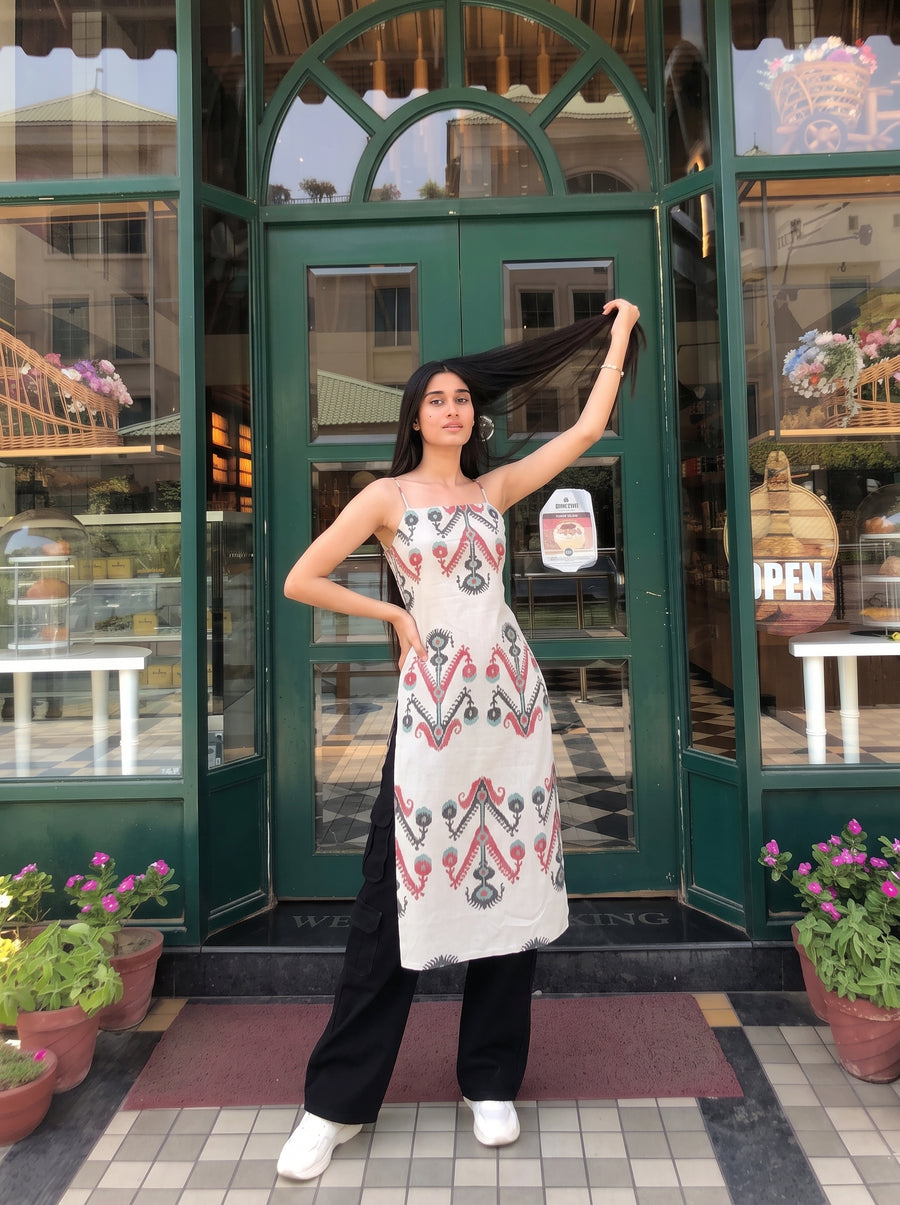Nisha Off White styled view 1 – The Suitable