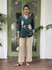 Myra Green Co-Ord Set front view – The Suitable