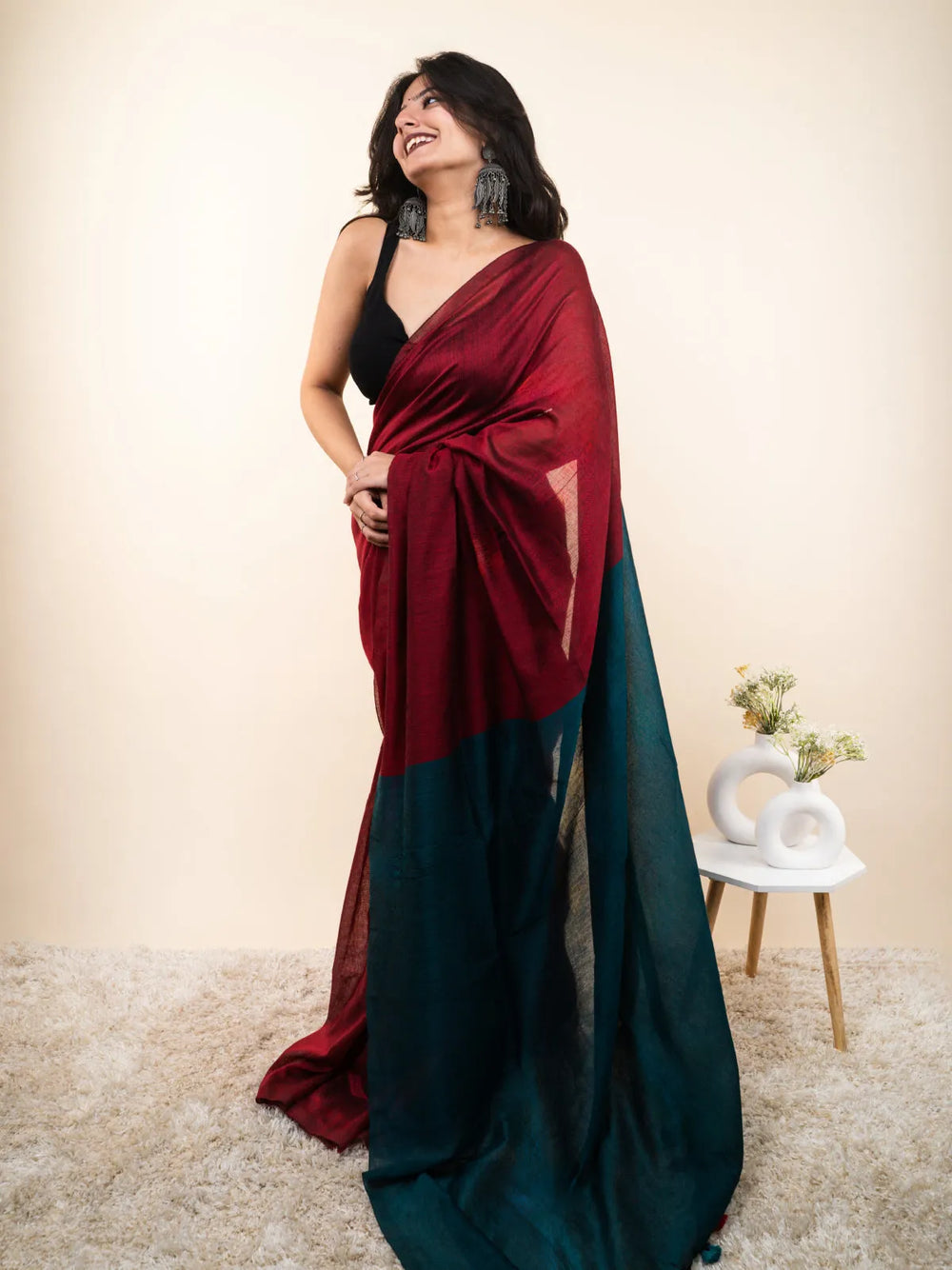 Rumi Maroon Teal