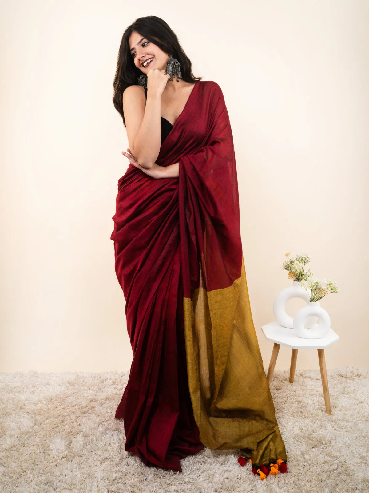 Rumi Maroon Gold