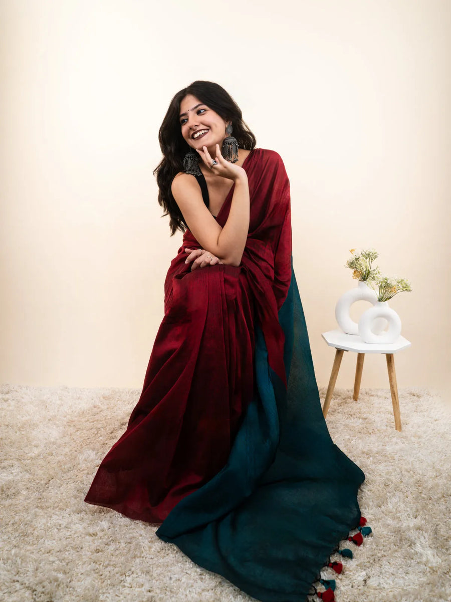Rumi Maroon Teal