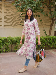 Misha A-Line Kurta styled view 4 – The Suitable