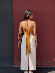 Zevar Mustard back view – The Suitable