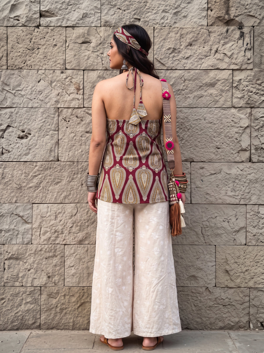 Kashish Red back view – The Suitable