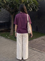 Sftop28 Purple back view – The Suitable