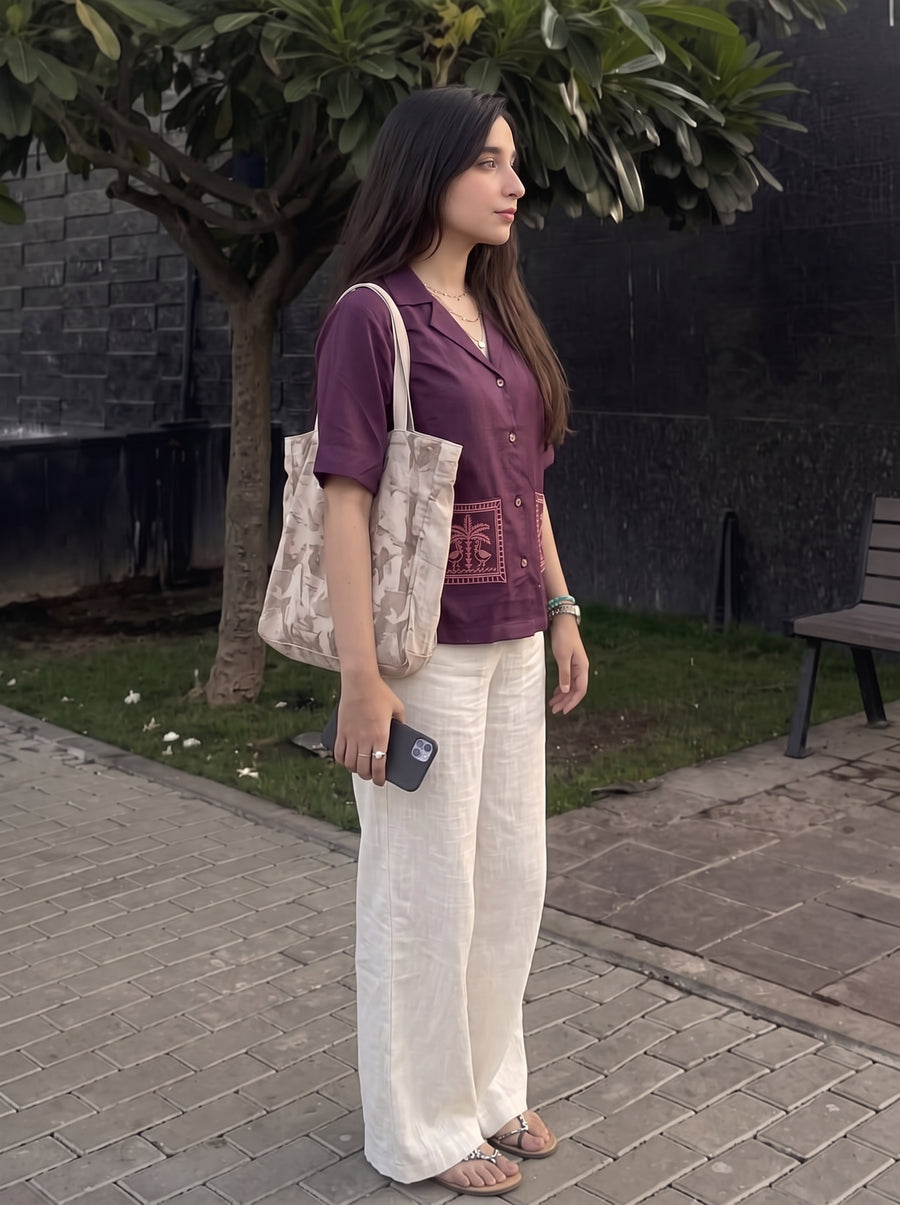 Sftop28 Purple side view – The Suitable